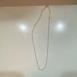 Silver necklace